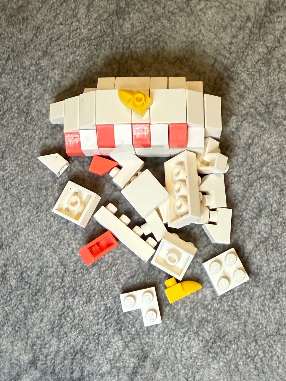Kura Sushi Red Snapper w/Yuzu Sushi Mini Building Block Toy Prize *READ NOTE*